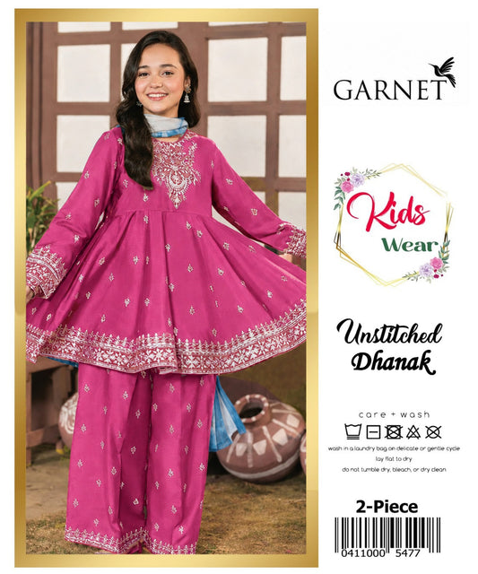 Kids Luxury Dhanak 2Pc