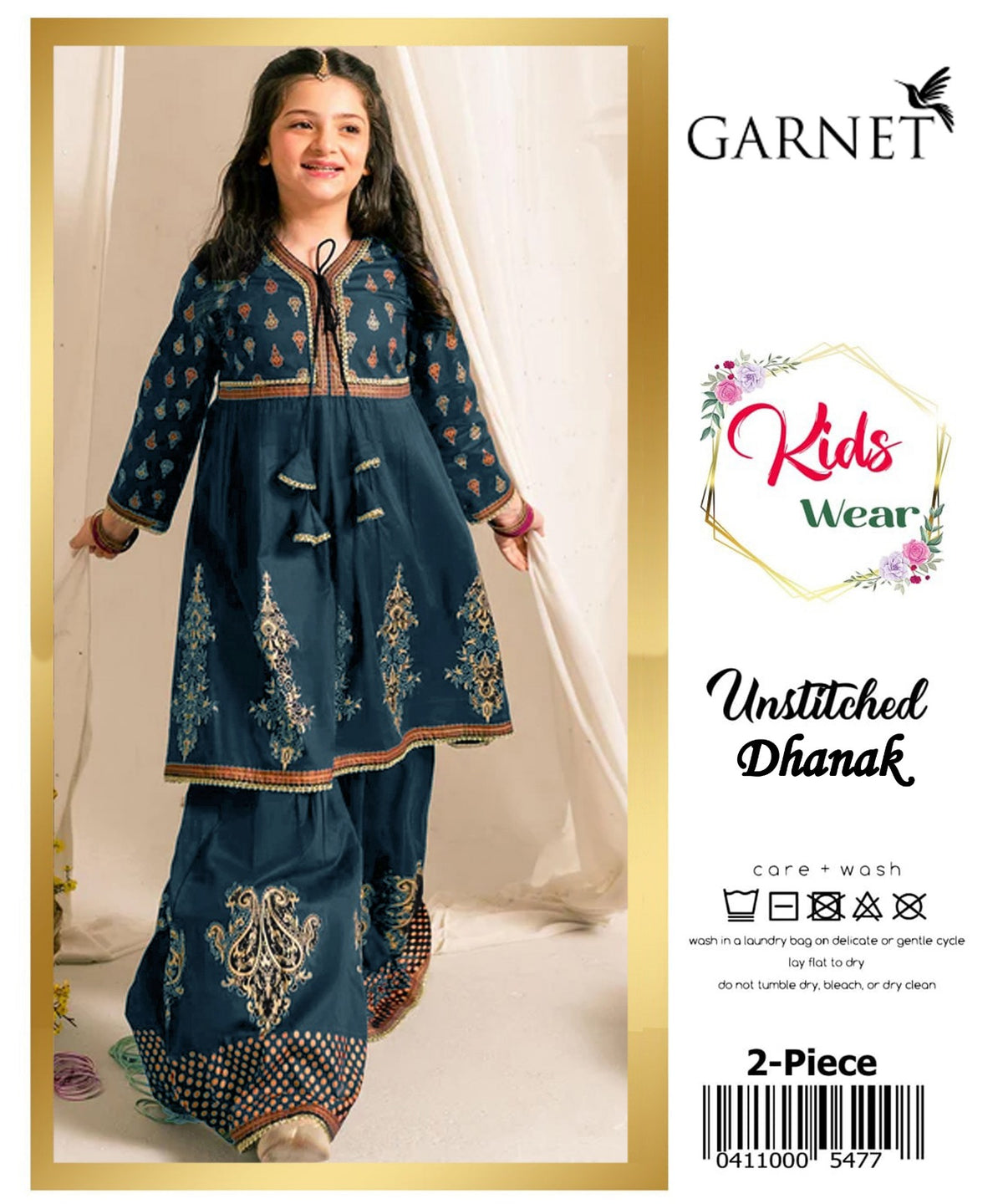 Kids Luxury Dhanak 2Pc