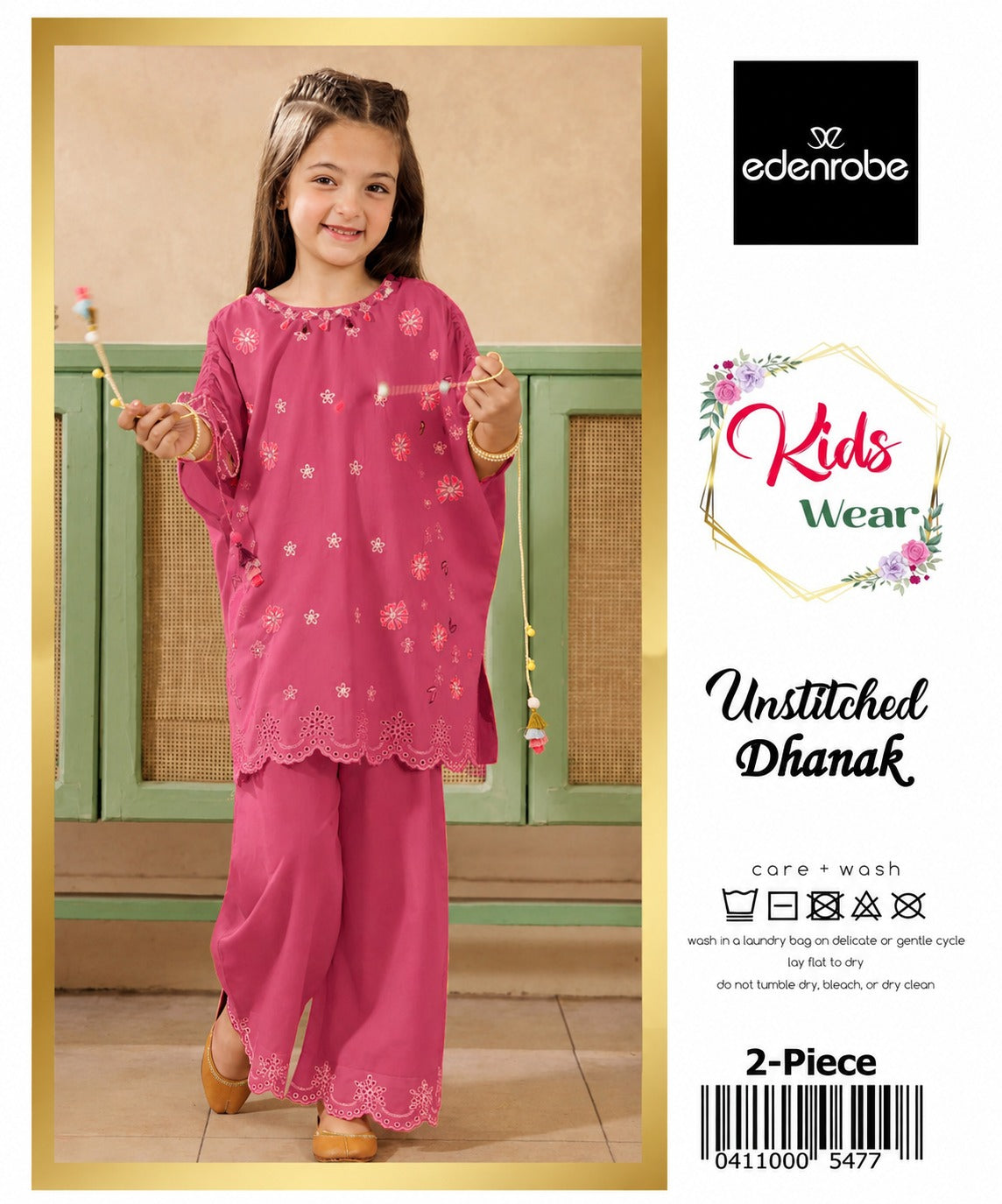 Kids Luxury Dhanak 2Pc
