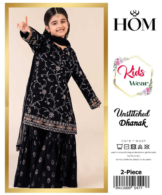 Kids Luxury Dhanak 2Pc
