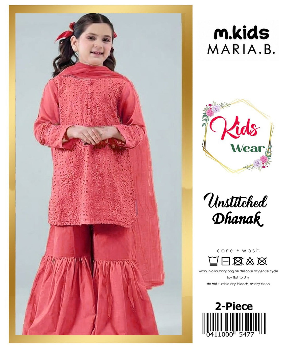 Kids Luxury Dhanak 2Pc
