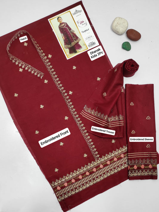Kids Luxury Dhanak 2Pc