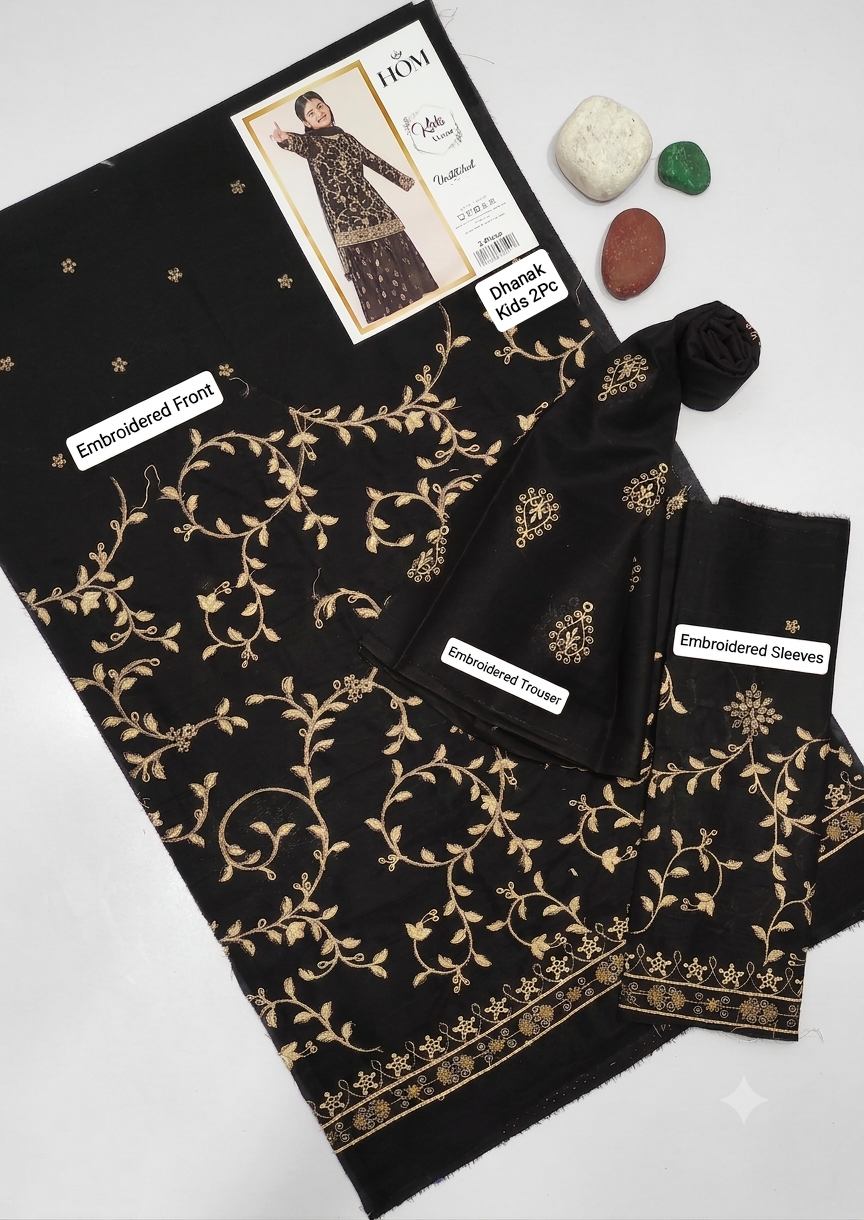 Kids Luxury Dhanak 2Pc