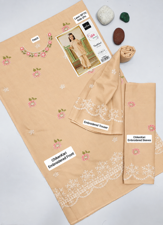 Kids Luxury Dhanak 2Pc