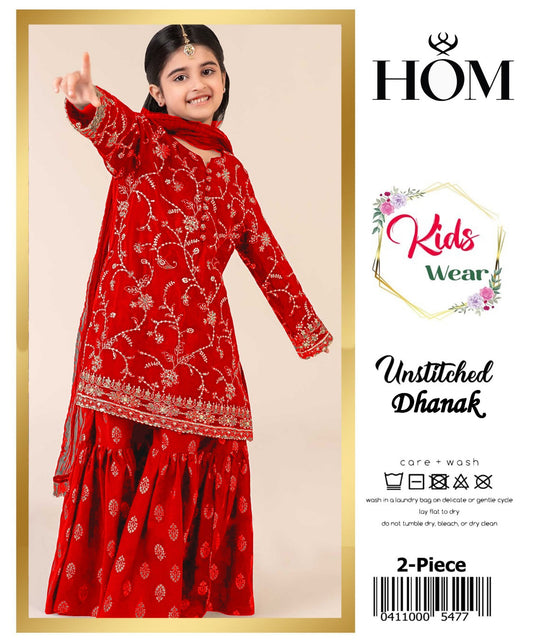 Kids Luxury Dhanak 2Pc