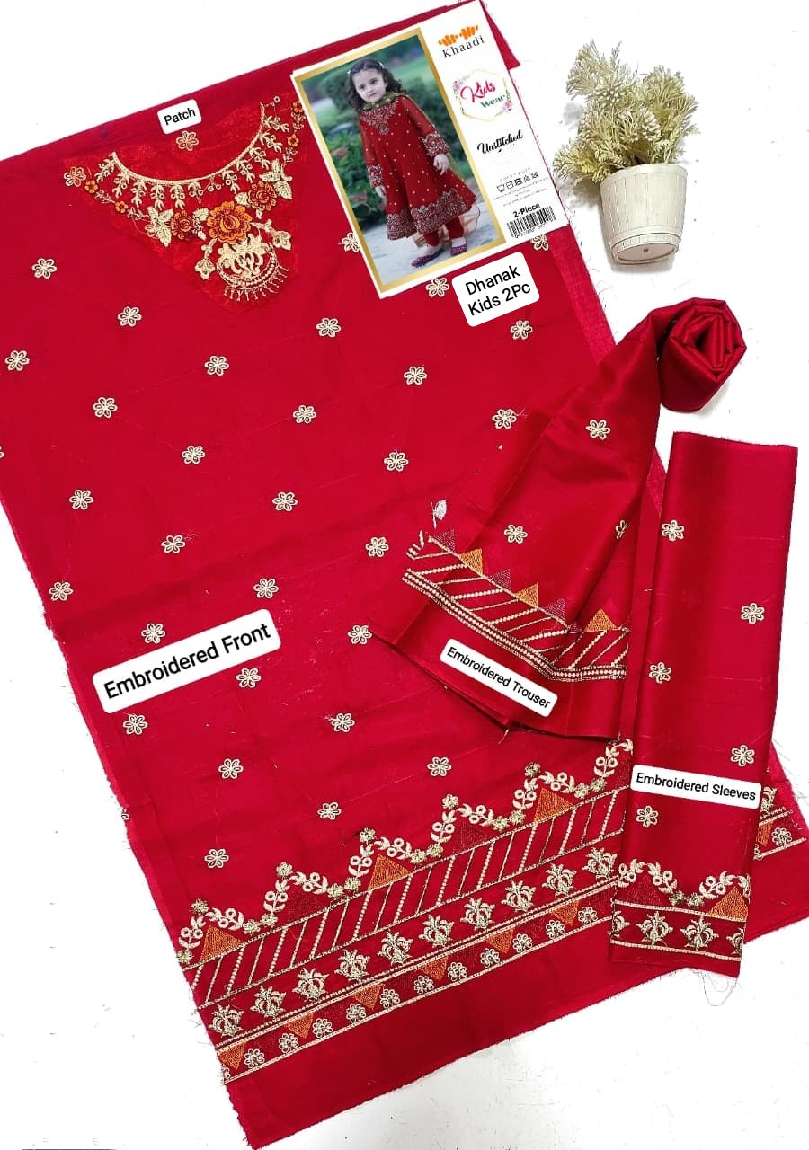 Kids Luxury Dhanak 2Pc