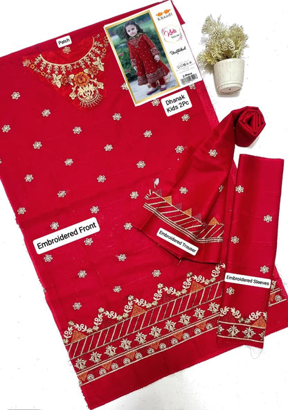 Kids Luxury Dhanak 2Pc