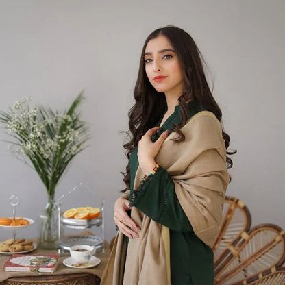 Luxury Dhanak Embroidered 3PC